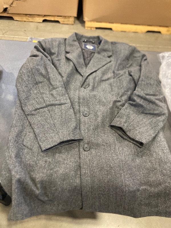 Photo 1 of MENS GREY DOCKERS TRENCH COAT SZIE LARGE