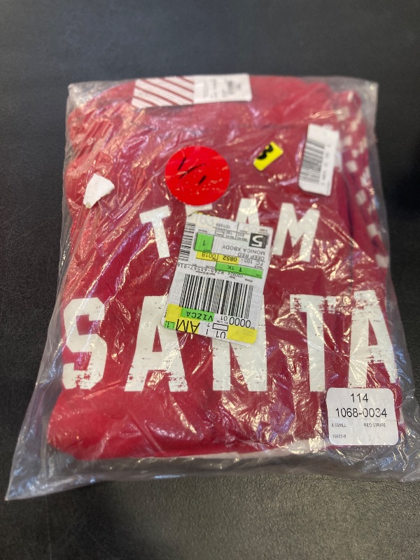 Photo 1 of 2 piece team santa northpole pajama set size x-small