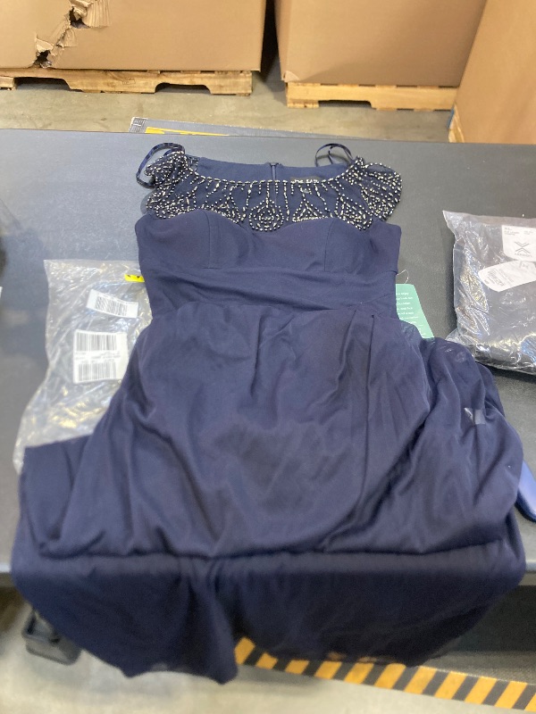Photo 1 of dj-jaz navy blue formal dress size 8
