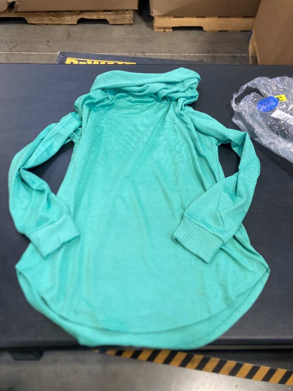 Photo 1 of st johns bay marine green long sleeve turtleneck size small 