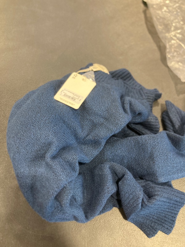 Photo 1 of A.n.a Plus Womens Crew Neck Long Sleeve Pullover Sweater, 2x, Blue
