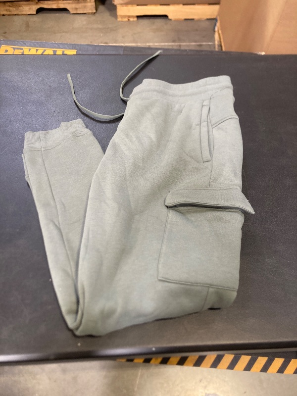 Photo 1 of athletic mens green sweatpants size large