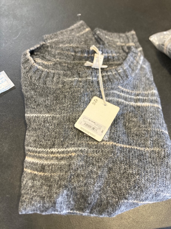 Photo 1 of A.n.a Womens Crew Neck Long Sleeve Pullover Sweater, Large, Gray
