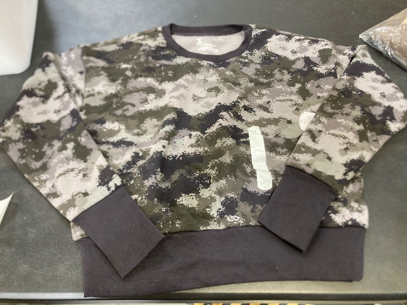 Photo 1 of xersion womens cropped camo sweater size large