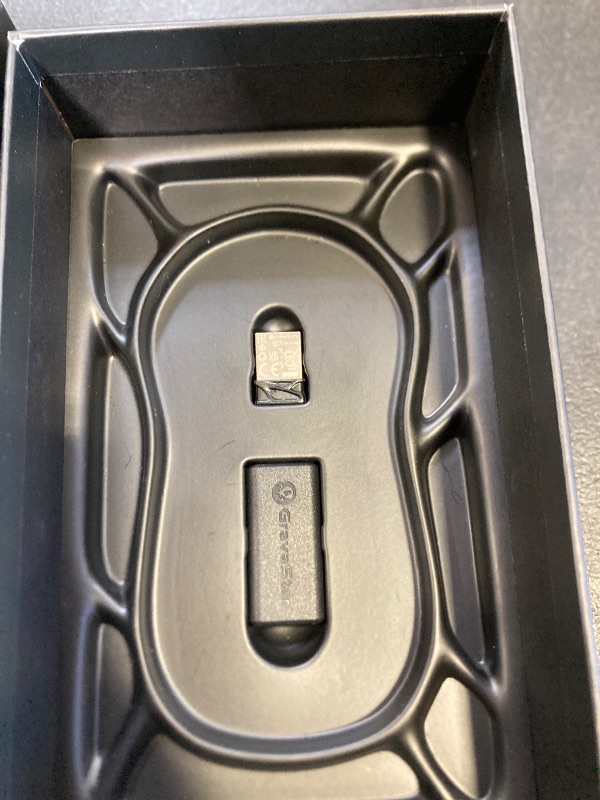 Photo 1 of GravaStar Mercury M2 Wireless Gaming Mouse with 26,000 DPI, PAW3395DM Sensor -79g Lightweight Hollowed-Out Design -5 Programmable Buttons -5 Dynamic Lightsync RGB - Transparent Black