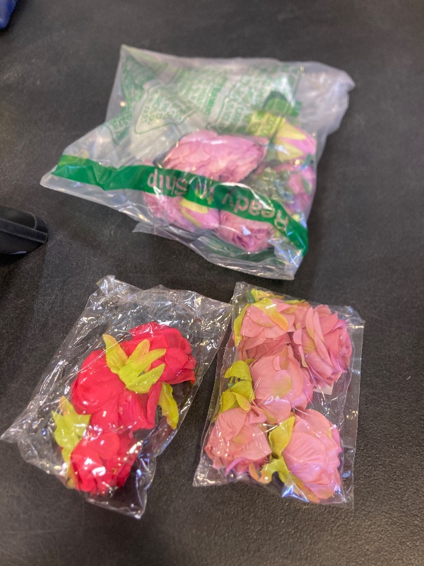 Photo 1 of  Artificial Flowers- 3 PACK