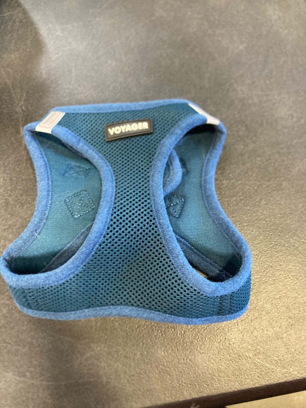 Photo 1 of voyager dog dark blue harness size medium