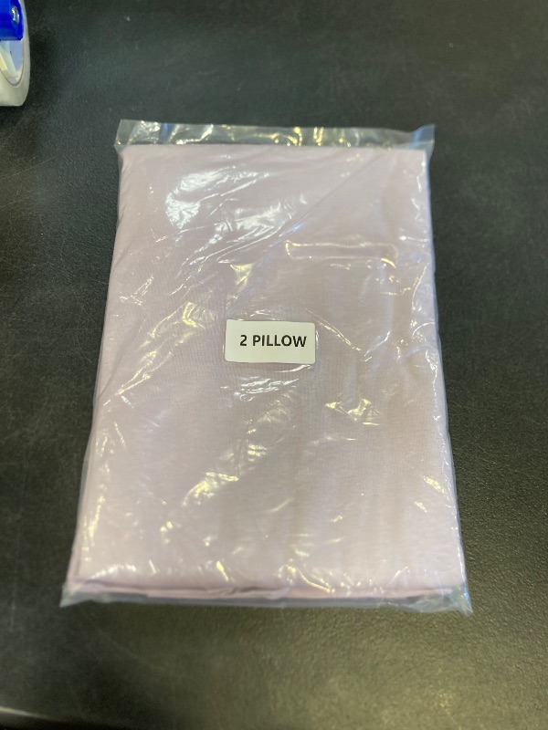 Photo 1 of 2 pack purple pillow cases