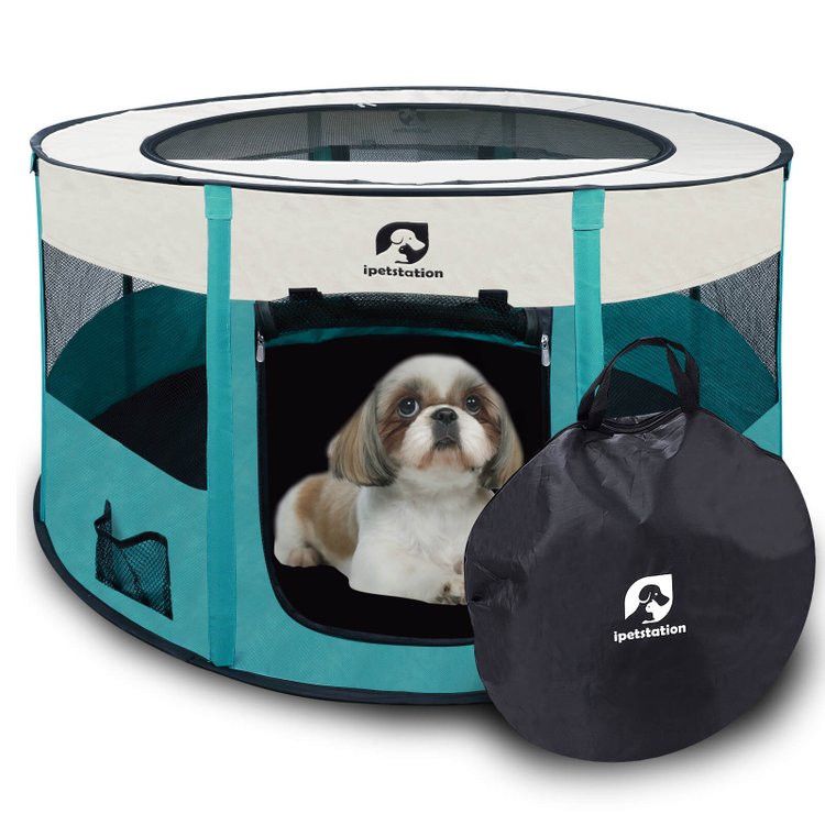 Photo 1 of ipetstation foldable portable octagon pretty playpen