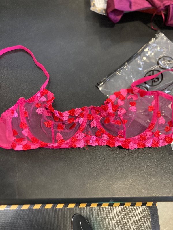 Photo 1 of xl heart lace bra