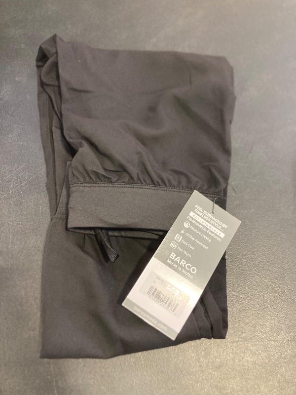 Photo 1 of BARCO Grey’s Anatomy Classic Finley Scrub Jogger for Women – Black, 6-Pocket Mid-Rise Pants with Natural Stretch, Super Soft Touch, Soil Release Fabric Finish – XS, Petite Fit