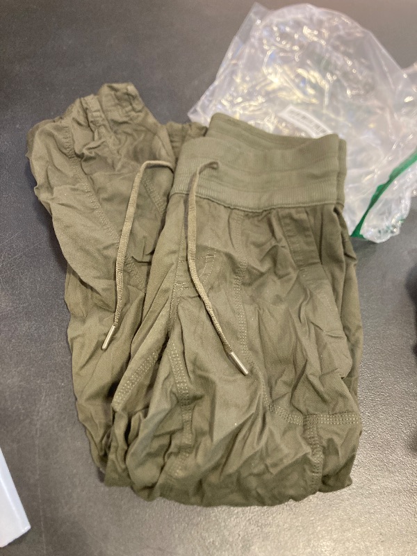 Photo 1 of THE NORTH FACE Women's Aphrodite 2.0 Capri | Moisture Wicking Jogger Pants, Water Repellent, UPF 40+, Rib Knit Waistband, Drawcord Leg Openings, New Taupe Green-NPF, xSmall Regular