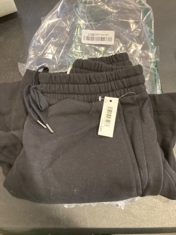 Photo 1 of Amazon Essentials Women's Fleece High Rise Bermuda Shorts, Black, X-Small, Plus Size Available