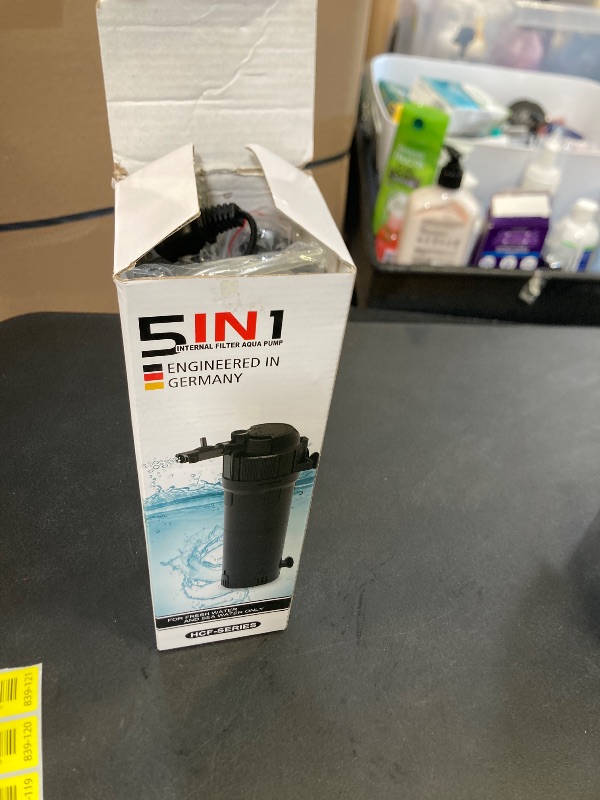 Photo 1 of 5 in 1 internal filter aqua pump