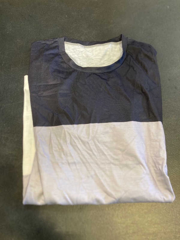Photo 1 of Men's Black and White Colorblock T-Shirt Modern Two-Tone Casual Stylish Tee(Colorblock,Medium)