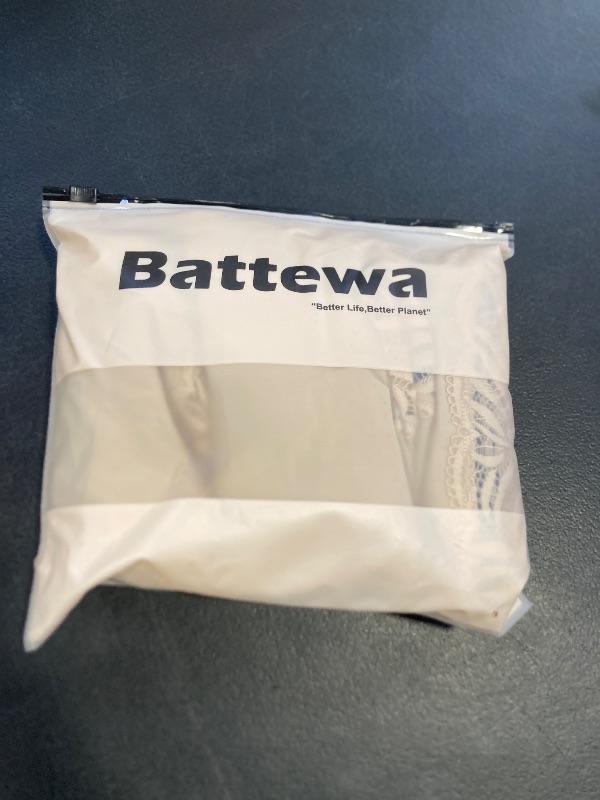 Photo 1 of Battewa Full Cover Incontinence Underwear for Women Overnight Leakproof Adult Briefs Protective Underwear Pee Proof Reusable Panties for Bladder Leak 100ML (Beige XL)