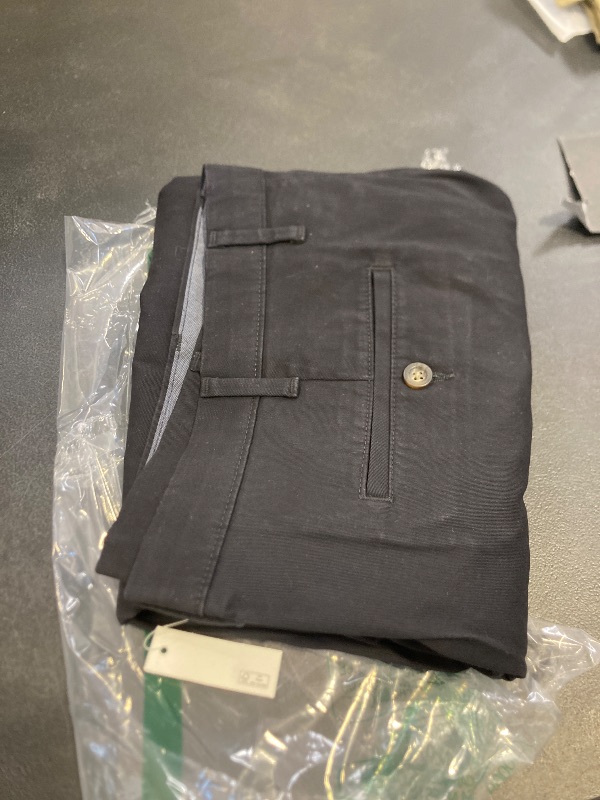 Photo 1 of Amazon Essentials Men's Slim-Fit Casual Stretch Chino Pant, Black, 42W x 29L
