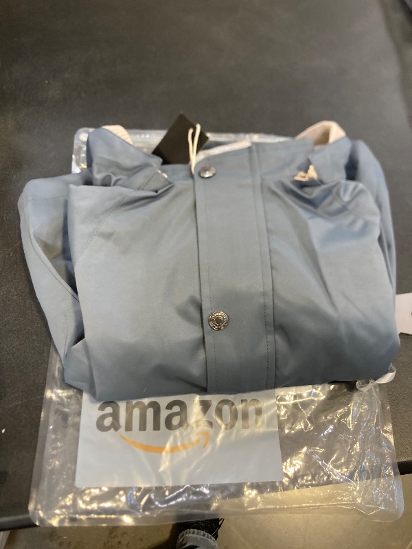 Photo 1 of BINIDUCKLING Kids Rain Jacket Toddler Raincoat Girls Boys Spring Jacket 3T Gray