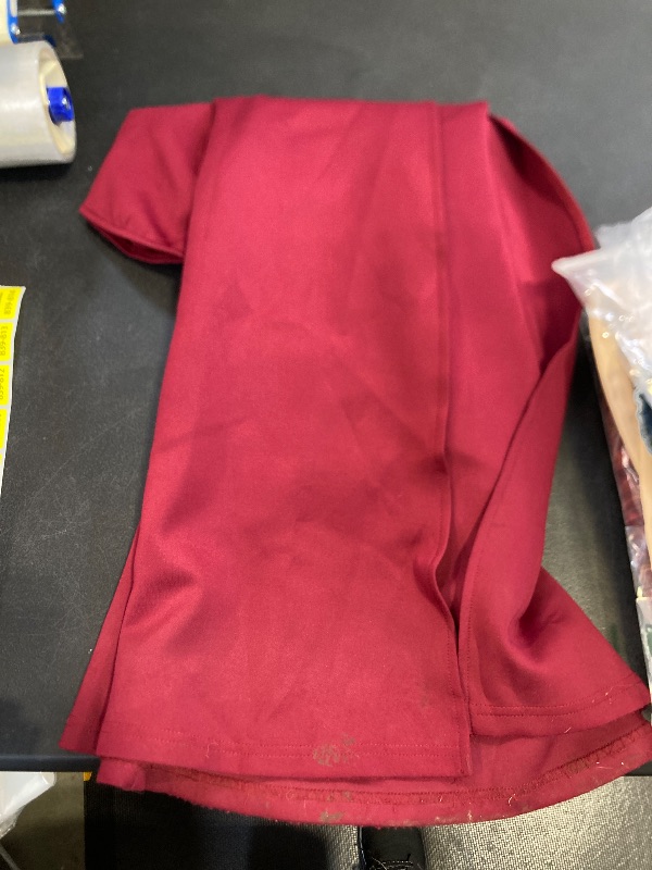 Photo 1 of  2xl YMDUCH Womens Off Shoulder High Split Long Formal Party Dress Evening Gown WineRed