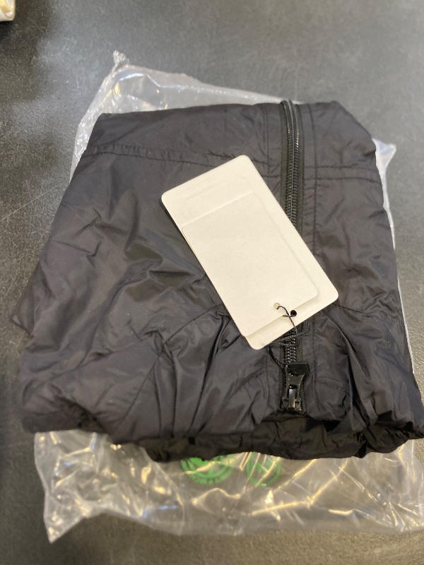 Photo 1 of GRANDWISH Boys Waterproof Rain Jacket, Lightweight Active Hooded Raincoat, Black M-10