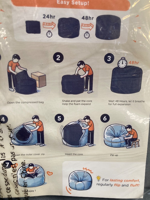 Photo 1 of Extra Large Beanbag with Cover