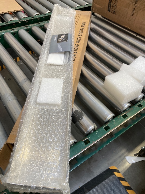 Photo 1 of 30" Magnetic Stove Top Shelf – Stainless Steel Spice Rack and Seasoning Organizer – Kitchen Shelf for Back of Stove – Over Stove Rack and Storage Organizer