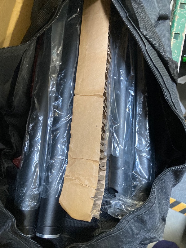 Photo 1 of And Drape Backdrop Stand Kit 10x10ft, Heavy Duty Back Drop Adjustable Stand with Carry Bag, Metal Background Frame for Parties Wedding Birthday Decoration Photography Photo Booth Video