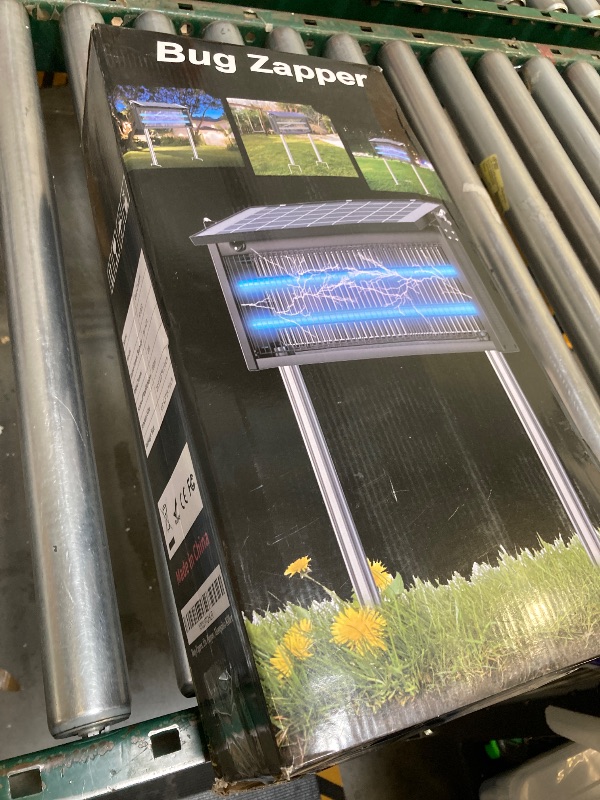 Photo 1 of 17.7 * 9.8 * 7.1in Bug Zapper Outdoor - Mosquito Repellent Outdoor Patio,Solar Bug Zapper Indoor,Waterproof Portable Fly Zapper,High Powered 4500V Mosquito Zappers Killer for Home,Patio,Camping