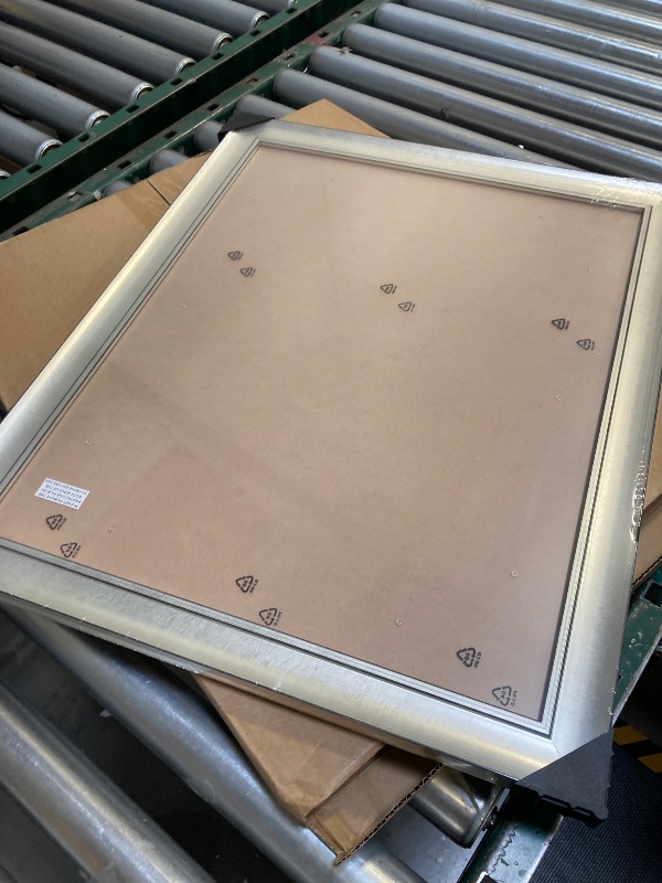 Photo 1 of ArtToFrames 16x20 inch Classic Silver Picture Frame, WOM0066-76808-YSLV-16x20