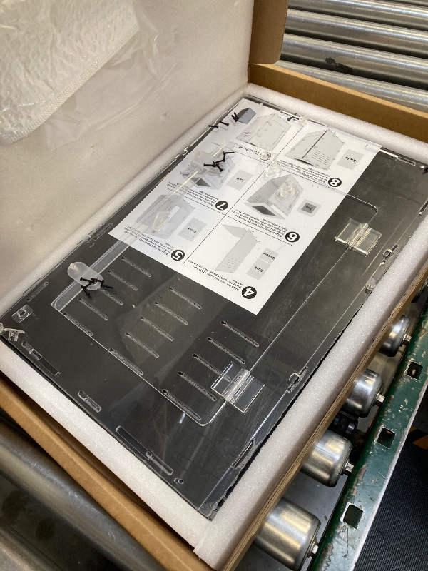 Photo 1 of 10 Gallon Reptile Tank - 12x12x18 Crested Gecko Tank Enclosure - Acrylic Habitat with Ventilation for Lizard, Spiders & Snakes