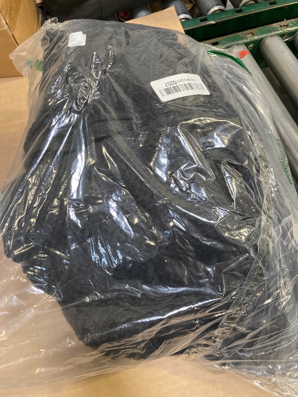 Photo 1 of 8-Piece Bath Towel Set, 2 Extra Large Bath Towel Sheets, 2 Hand Towels and 4 Washcloths - Highly Absorbent Quick Dry Microfiber,Ultra Soft Towel Set for Bathroom,Waffle Weave Design, Pack of 8 (Black)