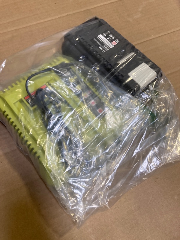 Photo 1 of 40V 7.0Ah Lithium-ion Cell Replacement Compatible with Ryobi 40v Battery and Charger Combo Leaf Blower Cordless Compatibel with 40 Charger-1