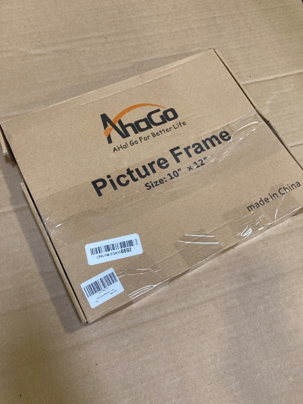 Photo 1 of AhaGo Black Floating Frame, 10"x12", Vertical, For Picture 9x11, 8.5x11, 8x10, 7x9, Tabletop Shelf Photo Frames, Classy Gift For Thanksgiving, Wedding, or Birthday