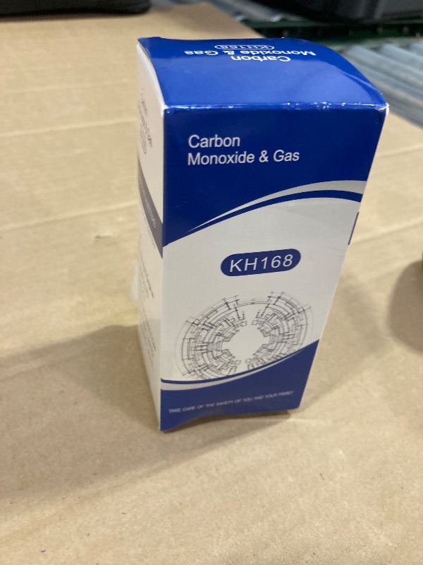 Photo 1 of 5-in-1 Carbon Monoxide Detectors, Natural Gas Leak Detector, Plug-in & Battery Backup Co Detector, HD Digital Display, CO Gas Temp Humidity Sensor, 1-Pcs, Black