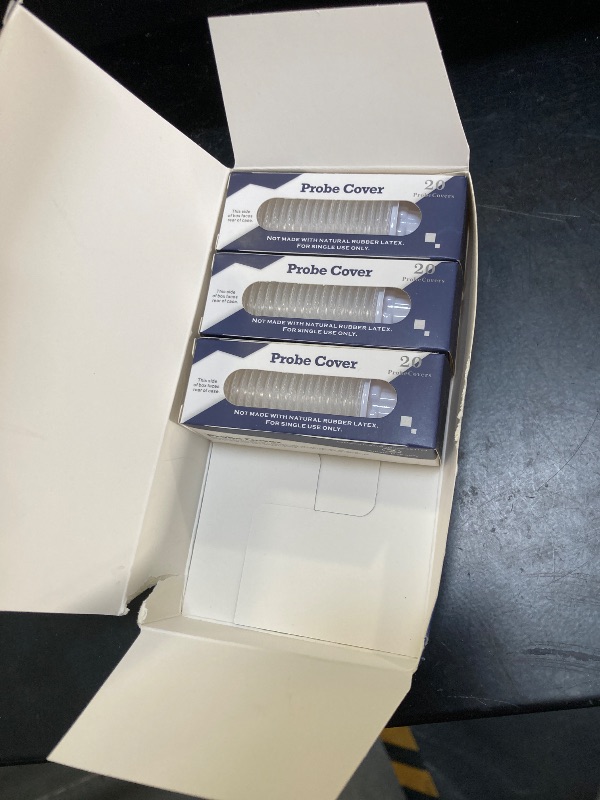 Photo 1 of 200X Ear Thermometer Probe Covers, for All Braun Thermometer Ear Covers, Lens Filters, Refill Caps,Disposable Ear Thermometer Covers (200)