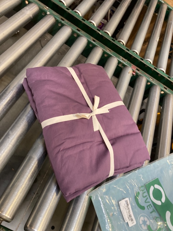 Photo 1 of Bedding Duvet Cover Queen Size - 100% Washed Cotton Linen Like