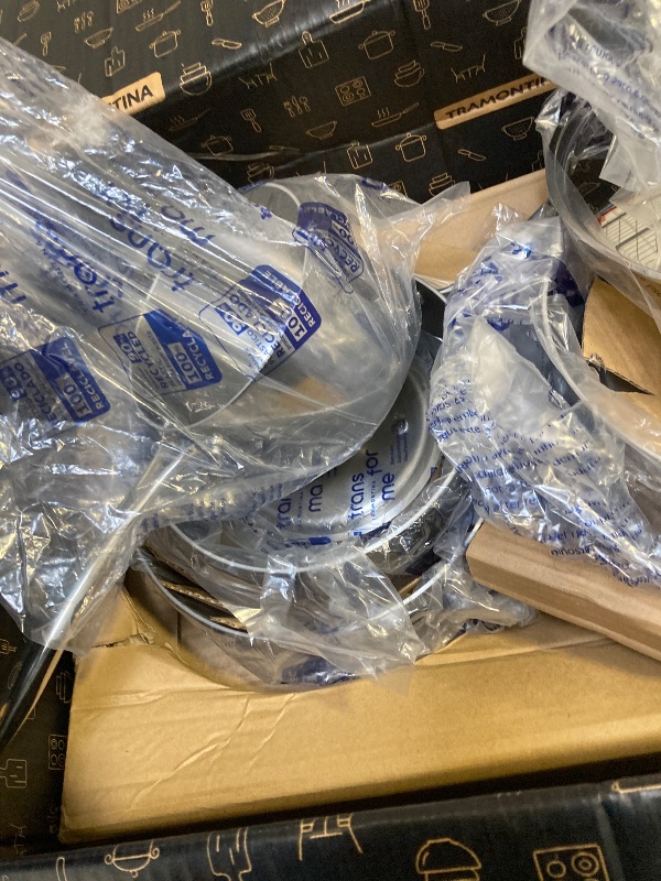 Photo 1 of MISSING PCS ------------------------------Tramontina Signature Tri-Ply Clad Stainless Steel 13-Piece Cookware Set with Lids, Pots and Pans Kitchen Set, Induction-Ready, Dishwasher-Safe, NSF-Certified