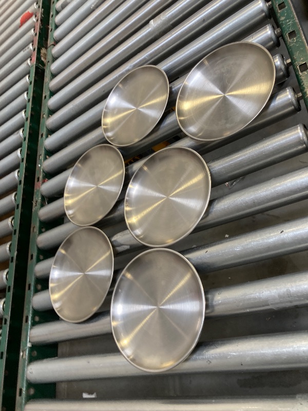 Photo 1 of 6 steel plates small 