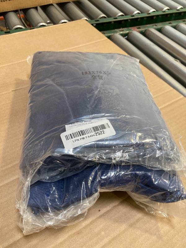 Photo 1 of 3 Pack Fitted Tablecloths 72 x 30 Inch, Rectangle Table Clothes for 6 Foot Tables, Washable Polyester Fabric Table Cover for Parties, Wedding, Banquet, Trade Show (Navy Blue, 6FT)