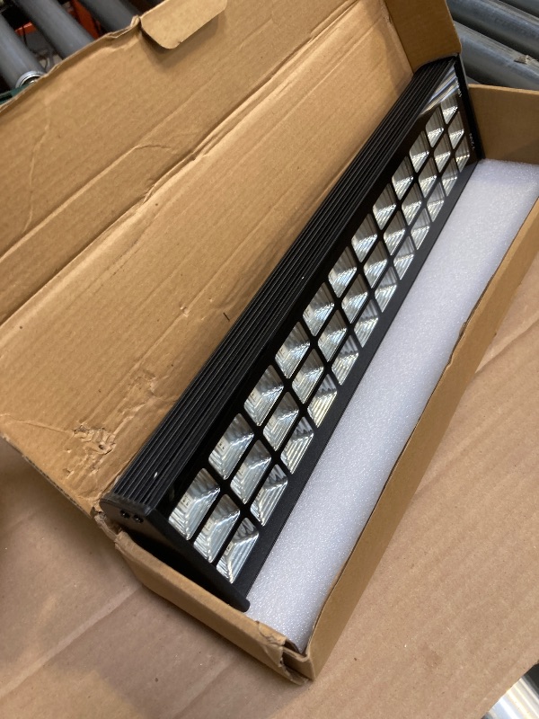 Photo 1 of 72W Black Light Bar IP66 Waterproof, LED Blacklight with Plug+Switch+5ft Cord, Outdoor Black lights with 108 LEDs, Light Up 900 sq.ft, for Neon Glow Party Halloween Decor Body Paint Fluorescent Poster