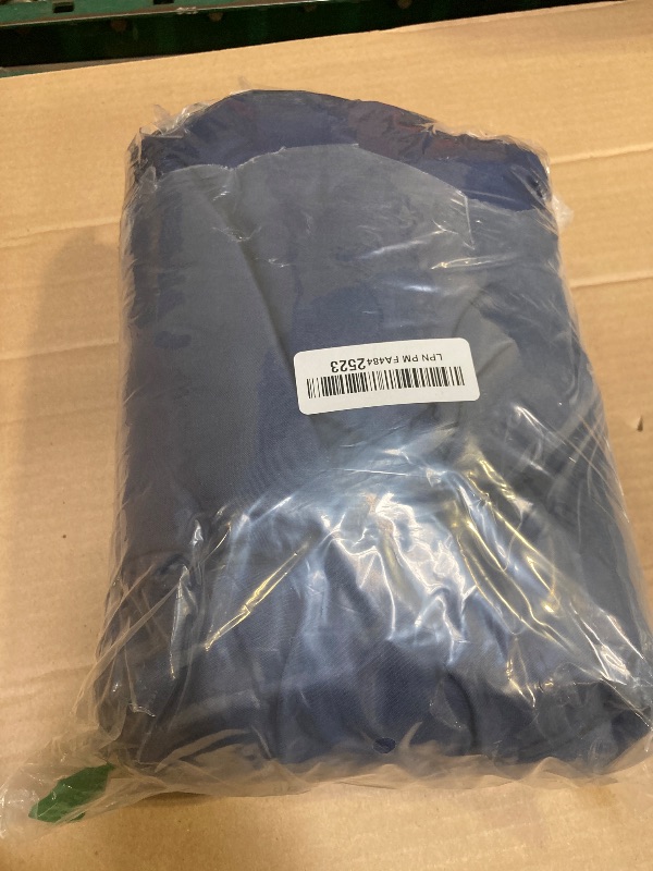 Photo 1 of 3 Pack Fitted Tablecloths 96 x 30 Inch, Rectangle Table Clothes for 8 Foot Tables, Washable Polyester Fabric Table Cover for Parties, Wedding, Banquet, Trade Show (Navy Blue, 8FT)