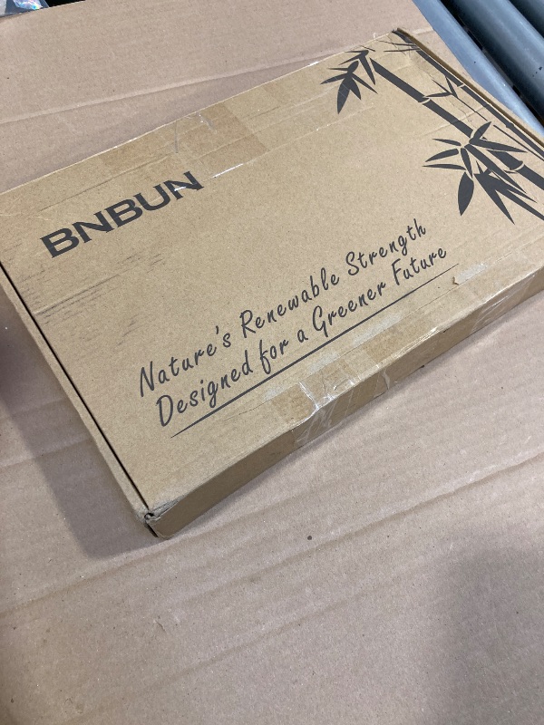 Photo 1 of BNBUN Bamboo Cutting Board for Kitchen, Wooden Cutting Board 3-Piece Set with Non-Slip Mat Deep Juice Groove and Built-In Handles, Wood Cutting Board for Meat Vegetables Fruit Ideal Gift for the Home