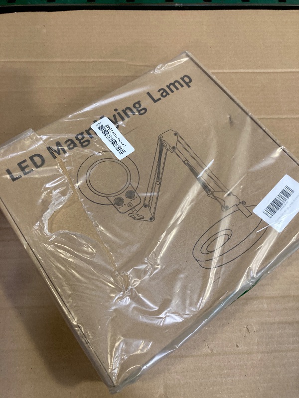 Photo 1 of 12X Magnifying Glass with Light Hands Free, 2025 New Upgrade Infinite Color and Brightness Magnifying Desk Lamp & Clamp, 2-in-1 LED Lighted Magnifier Stand for Craft Reading Hobby Close Work