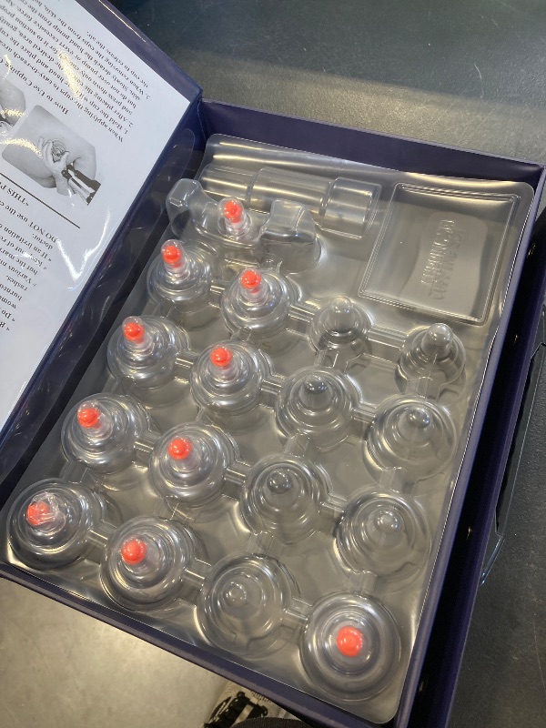 Photo 1 of Professional Cupping Set *Made in Korea* (17 Cups) with Extension Tube($3.00 Value) KS Choi Corp "Made in Korea."