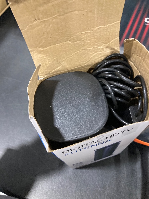 Photo 1 of 2025 Upgraded TV Antenna Up 2200+ Miles Range, Digital Best Antenna for Smart Tv Indoor/Outdoor 4k Local Channels, Amplified HDTV Antenna Long Range with Amplifier Signal Booster/Thic Cable (34ft)