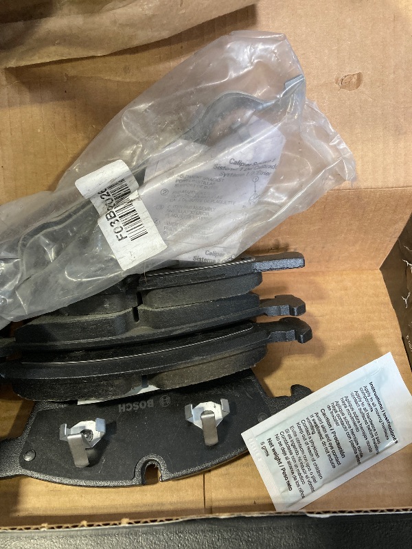 Photo 1 of BOSCH BC1455 QuietCast Premium Ceramic Disc Brake Pad Set - Compatible with Select Dodge Durango; Jeep Grand Cherokee; Mercedes-Benz GL350, GLE300d, GLE350, ML250, ML350, ML400; FRONT