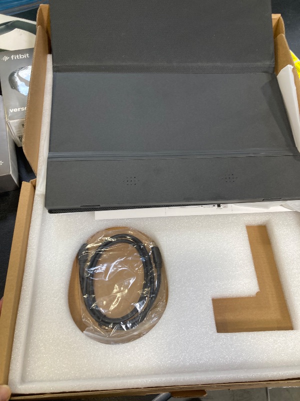 Photo 1 of FANGOR Portable Monitor, 15.6" FHD 1080P Travel Monitor for Laptop, Ultra-Slim HDR IPS Computer Gaming Display, USB-C HDMI Screen Extender with Smart Cover for Laptop PC Phone Mac Xbox PS4/5 Switch