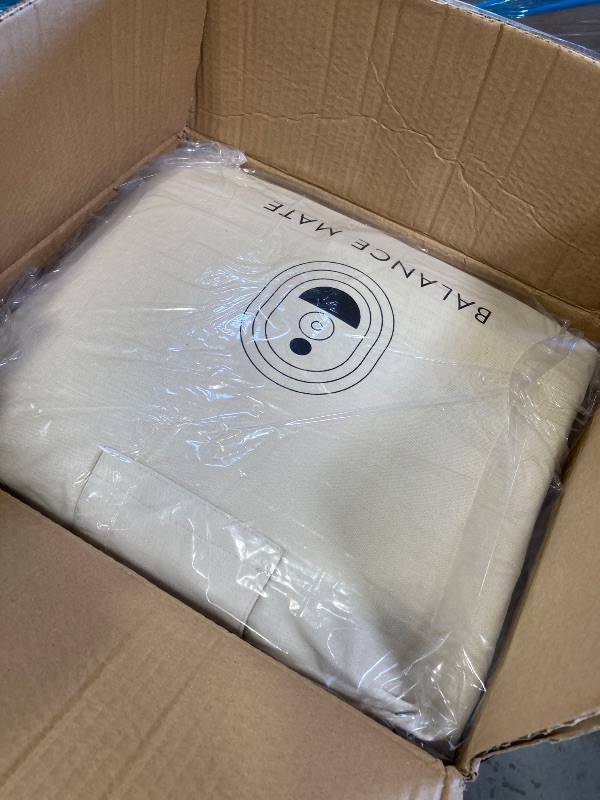 Photo 1 of Acupressure Mat Set with 6,210 Pressure Points for Pain Relief and Relaxation Kit for Back, Neck, and Sleep – Yoga and Meditation Pillow (Soft Cream)