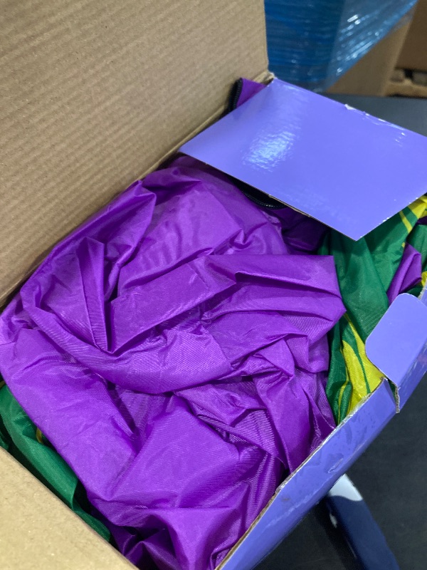 Photo 1 of 12Ft Halloween Inflatables Giant Octopus Purple Sticky Pumpkin LED Light Blow up Halloween Decor for Carnival Party Store Outdoor Yard Lawn Decorations