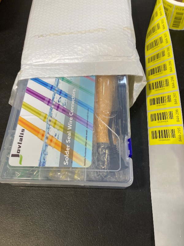 Photo 1 of 810 PCS Solder Seal Wire Connectors with Heat Gun, Self Soldering Heat Shrink Butt Connector, Waterproof Insulated Electrical Terminals Ideal for Marine, Automotive, Boat, and Truck Wiring